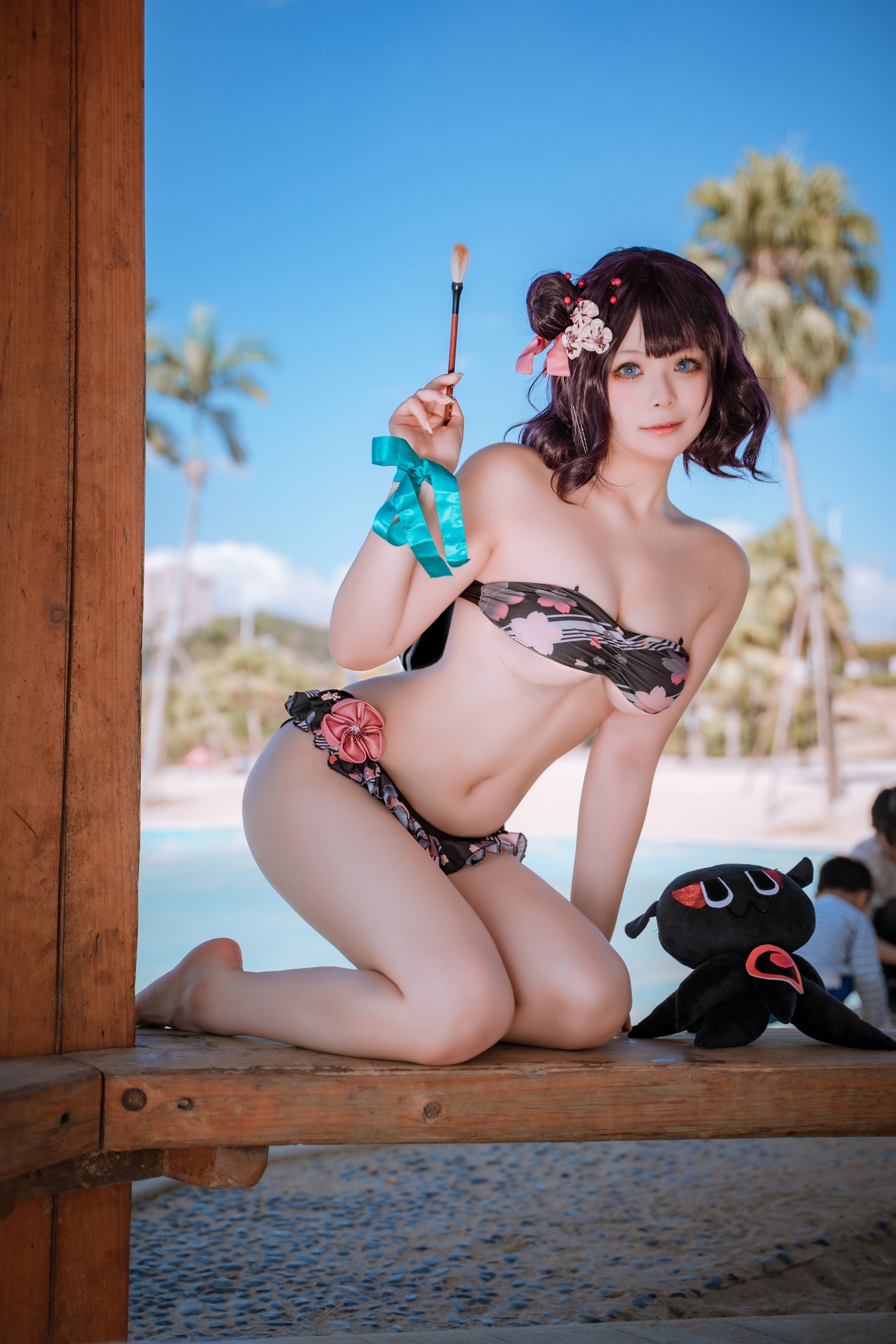 图片[1]-w百合欧皇子w – NO.011 沙滩 [21P]-XikXak
